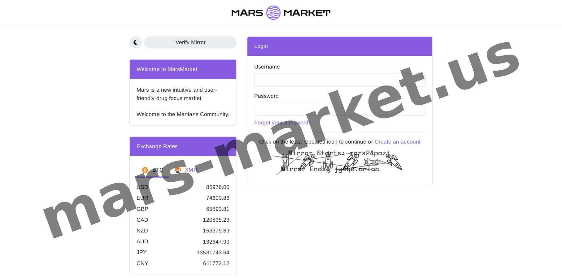 User Login Interface